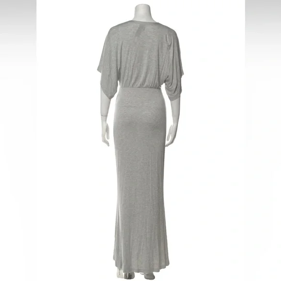 Norma Kamali Gray Maxi Dress - Size XXS - Picture 2 of 2